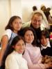 Luis el sonriente con hijas y Anita