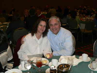 Mi hermana Renee con John su marido