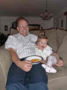 Abuelo contento
