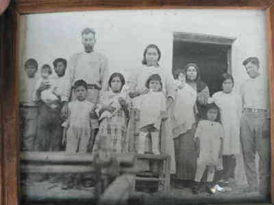 La familia de Nela en 1922